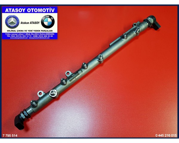 BMW E70 X5 3.0D 3.5D RAİL BORUSU 7795514 - 7805727 0445216015 779551403 7795514-03 - 7 795 514 03 - 0 445 216 015 - 13537795514 13537805727 0281002738 28266315 13537805734 13537795862 13537787167 E71 X6 RAİL M57N2